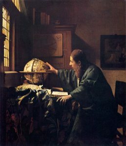 Vermeer's The Astronomer (1668) Musee du Louvre
