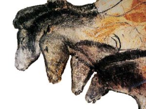 Cave paintings from Grottes des Lascaux