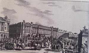 Louis XVI guillotined 1793 21 janvier