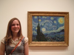 van gogh MoMA Lor and Starry night